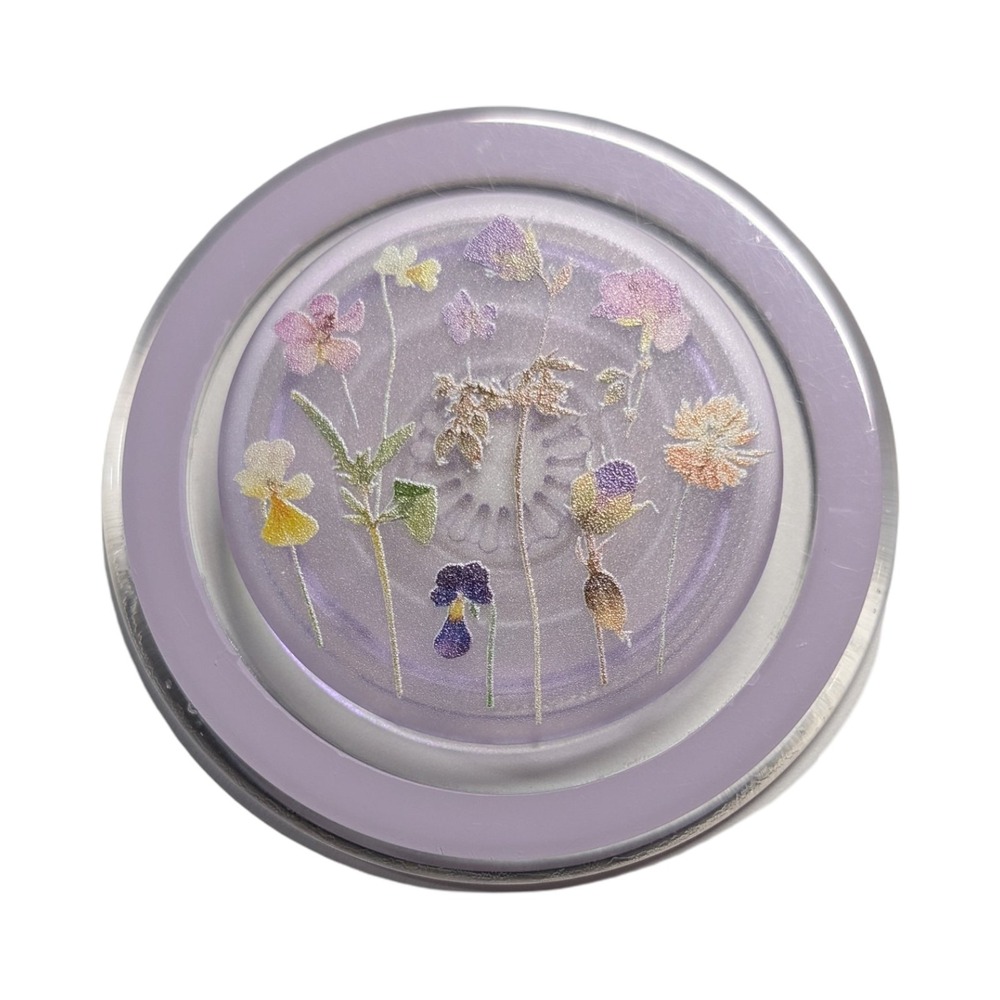 17-S PopSockets Magsafe Phone Grip - Purple Flowers (Referb) ⬇️ Scuffing